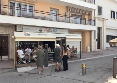 Restaurant Chez Poulette à Cassis près de la plage